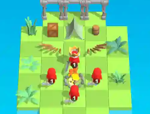 Игра Castle Wars Cell Battle онлайн