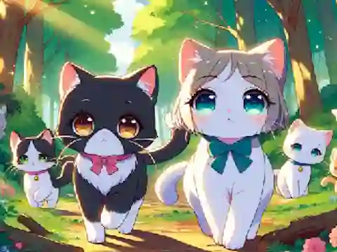 Игра Adventure of Kittens онлайн