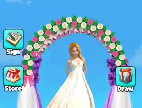 Игра Bridge Race Wedding Master онлайн