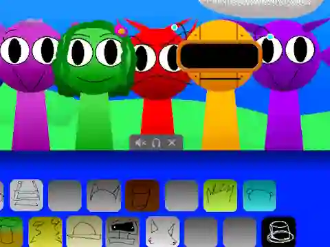 Игра Sprunka Animated онлайн