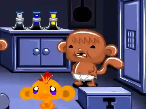 Игра Monkey Go Happy 938 онлайн