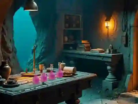 Игра Underwater Sorceress Escape онлайн