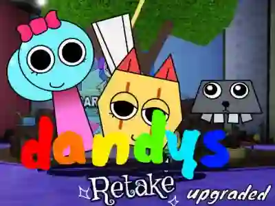 Игра Sprunki Retake as Dandy’s World онлайн
