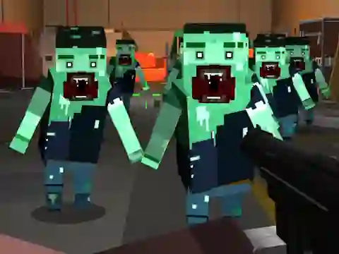 Игра Blocky Hunter онлайн