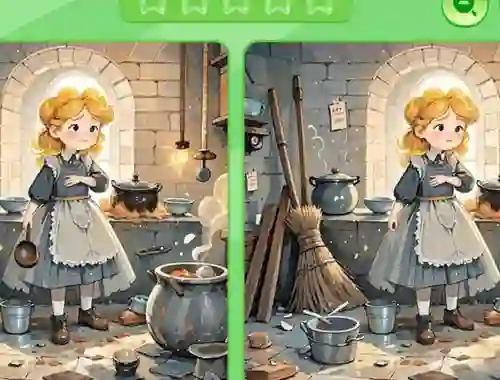 Игра Find The Differences: Cinderella онлайн