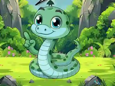 Игра Snake Searching The Baby онлайн