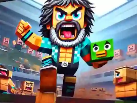Игра Chicken Jockey Combat онлайн