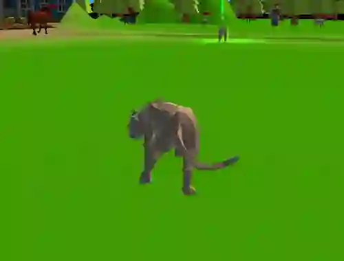 Игра Cougar Simulator - Big Cats онлайн