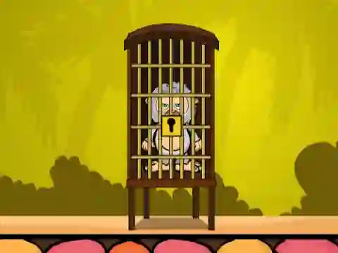 Игра Rescue the Cute White Monkey онлайн