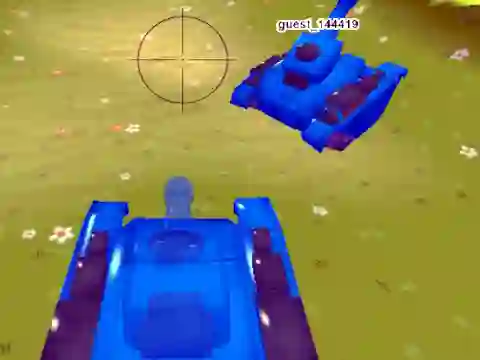 Игра Tanks 3D io онлайн