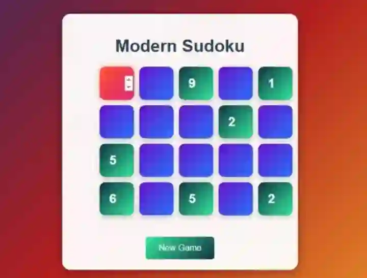 Игра Modern Sudoku онлайн