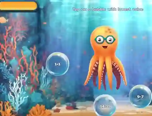 Игра Bubble Math Dive онлайн