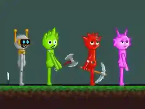 Игра Sprunki Sandbox: Ragdoll Playground Mode онлайн