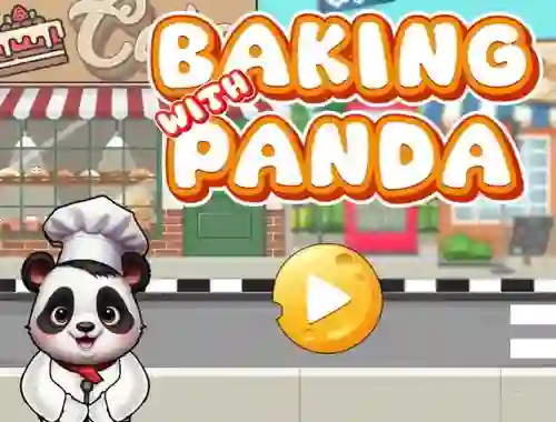 Игра Baking With Panda онлайн