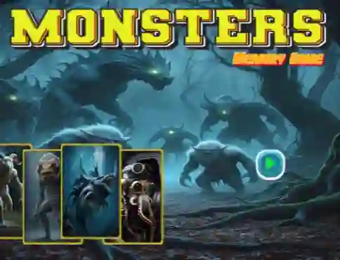 Игра Monsters Memory Game онлайн