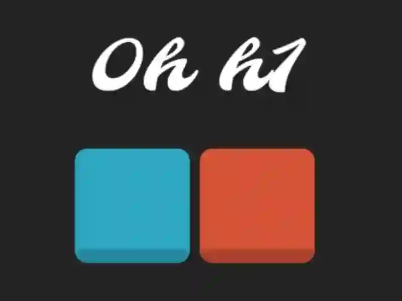 Игра 0h H1 онлайн