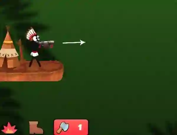 Игра Stickman Arrow Battle онлайн