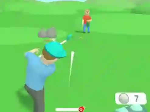 Игра Golf Invaders онлайн