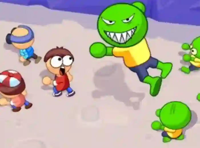 Игра Zombie Crowd & Merge онлайн