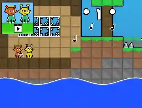 Игра Sprunki vs MCCraft онлайн