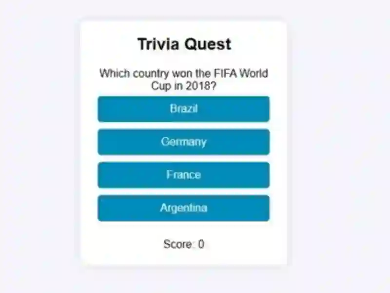 Игра Trivia Quest онлайн