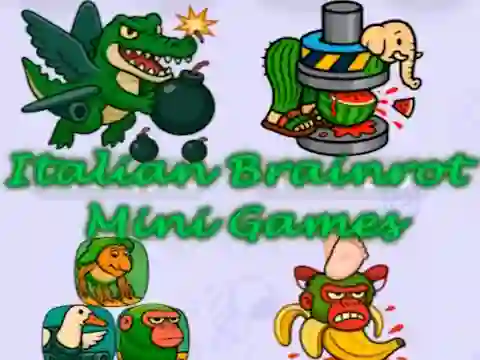 Игра Italian Brainrot Mini Games онлайн