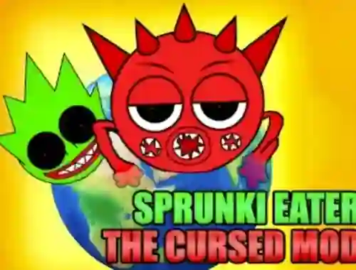 Игра Sprunki Eater The Cursed Mod онлайн
