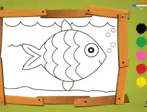 Игра Kids Colour Game онлайн
