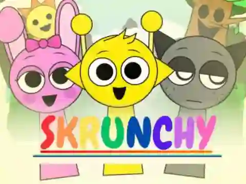 Игра Sprunki Skrunchy онлайн