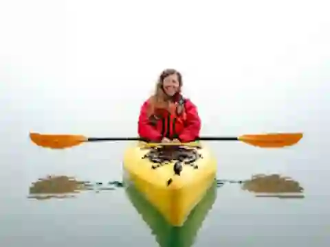 Игра Kayak Kayaking Lake Jigsaw онлайн