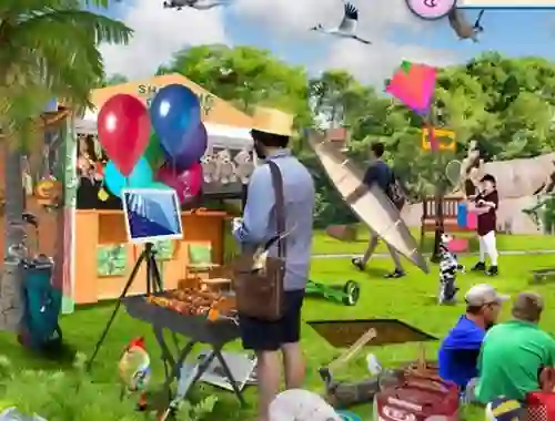 Игра Hidden Objects Vacation In Brazil онлайн