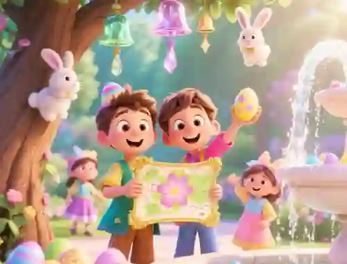 Игра Find The Differences: Easter Egg Hunt онлайн