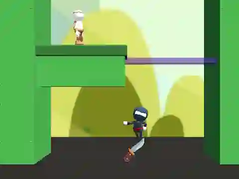 Игра Slow Time Ninja онлайн