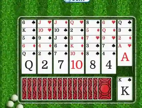 Игра Golf Solitaire онлайн
