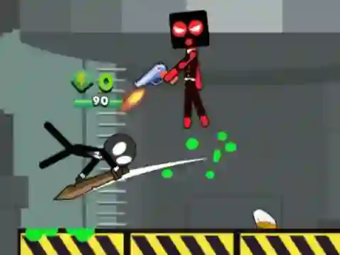 Игра Stick Fighting Online онлайн