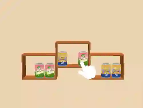 Игра Sort Match 3d Goods Puzzle онлайн