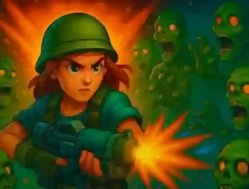 Игра Zombie Auto Defense онлайн