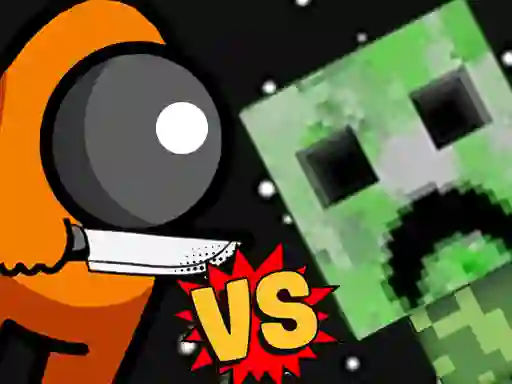 Игра Among vs Creeper онлайн