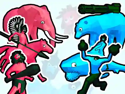 Игра Funny Battle Simulator 2 онлайн