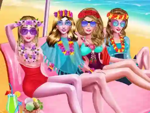 Игра Summer Beach Spa Day онлайн