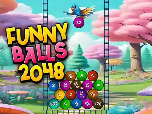 Игра Funny Balls 2048 онлайн