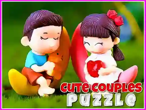 Игра Cute Couples Puzzle онлайн