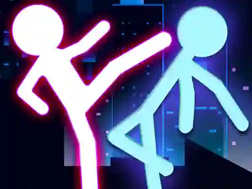 Игра Stickman Ultimate Street Fighter 3D онлайн