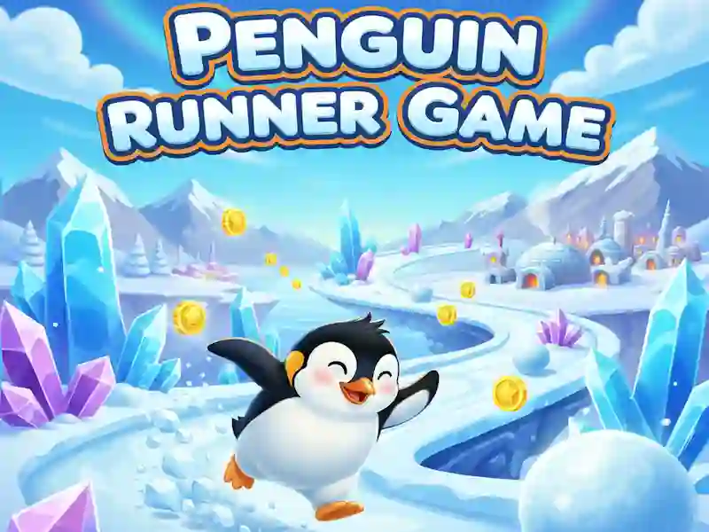 Игра Penguin Runner Game онлайн