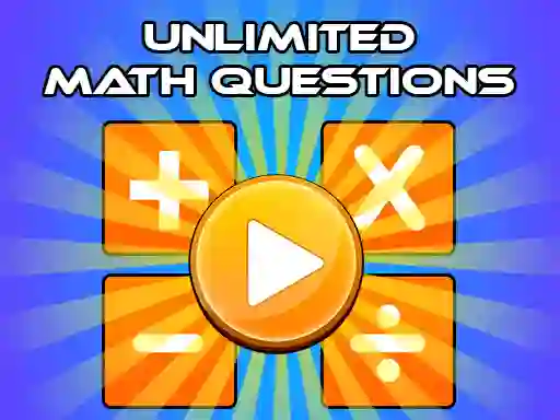 Игра Unlimited Math Questions онлайн