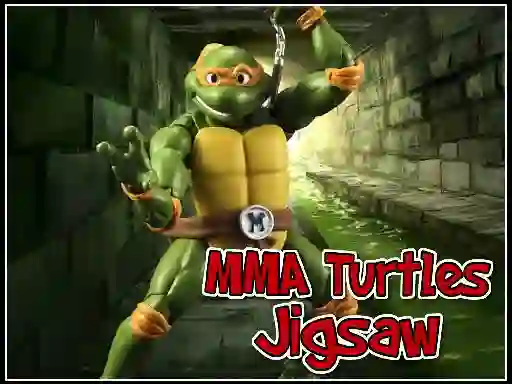 Игра MMA Turtles Jigsaw онлайн