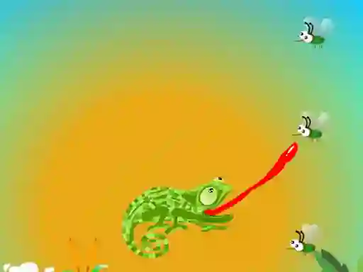 Игра Chameleon Want Eat онлайн