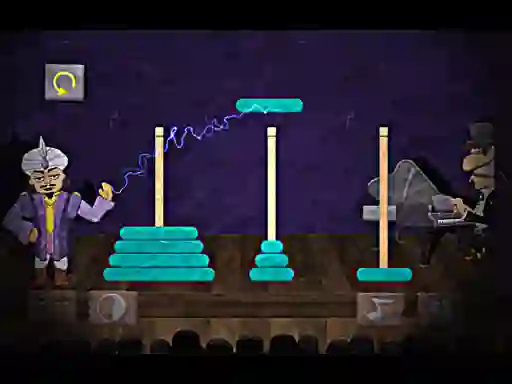 Игра Logical Theatre Tower of Hanoi онлайн