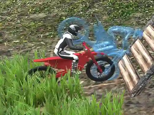 Игра BikeTrial Forest Road 2022 онлайн