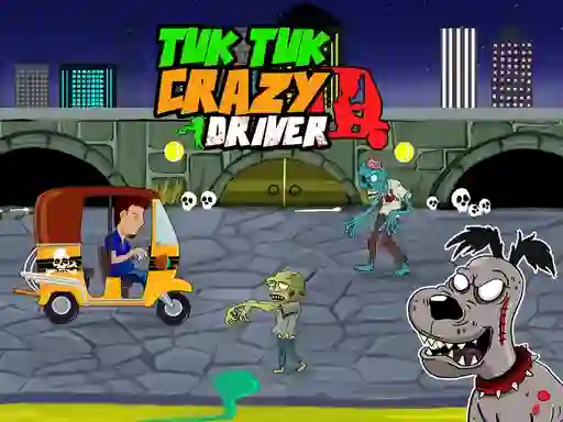 Игра Tuk Tuk Crazy Driver онлайн